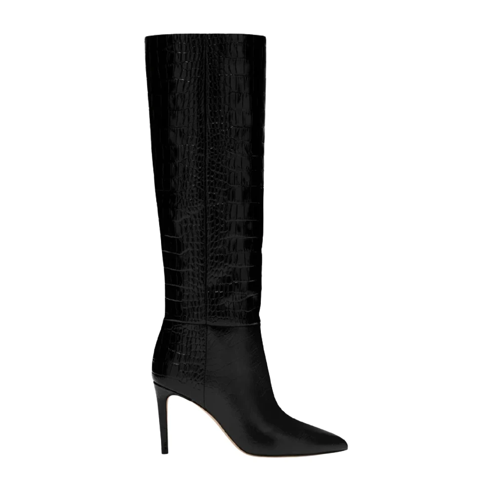 Paris Texas Svart Stiletto Boot 85