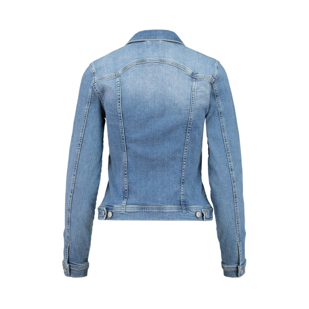Soyaconcept Tijdloze Denim Jack in Middelblauw Blue Dames