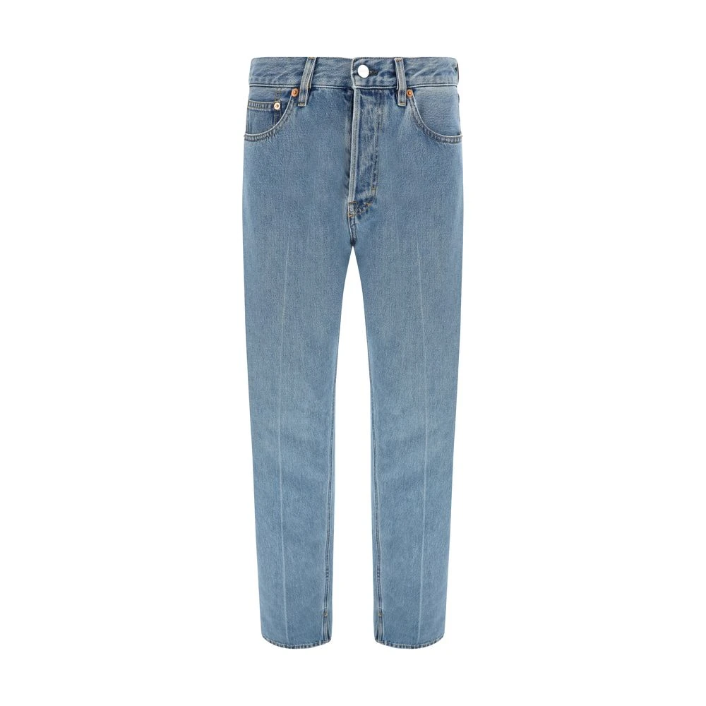 Gucci Iconische Denim Jeans Blue Dames