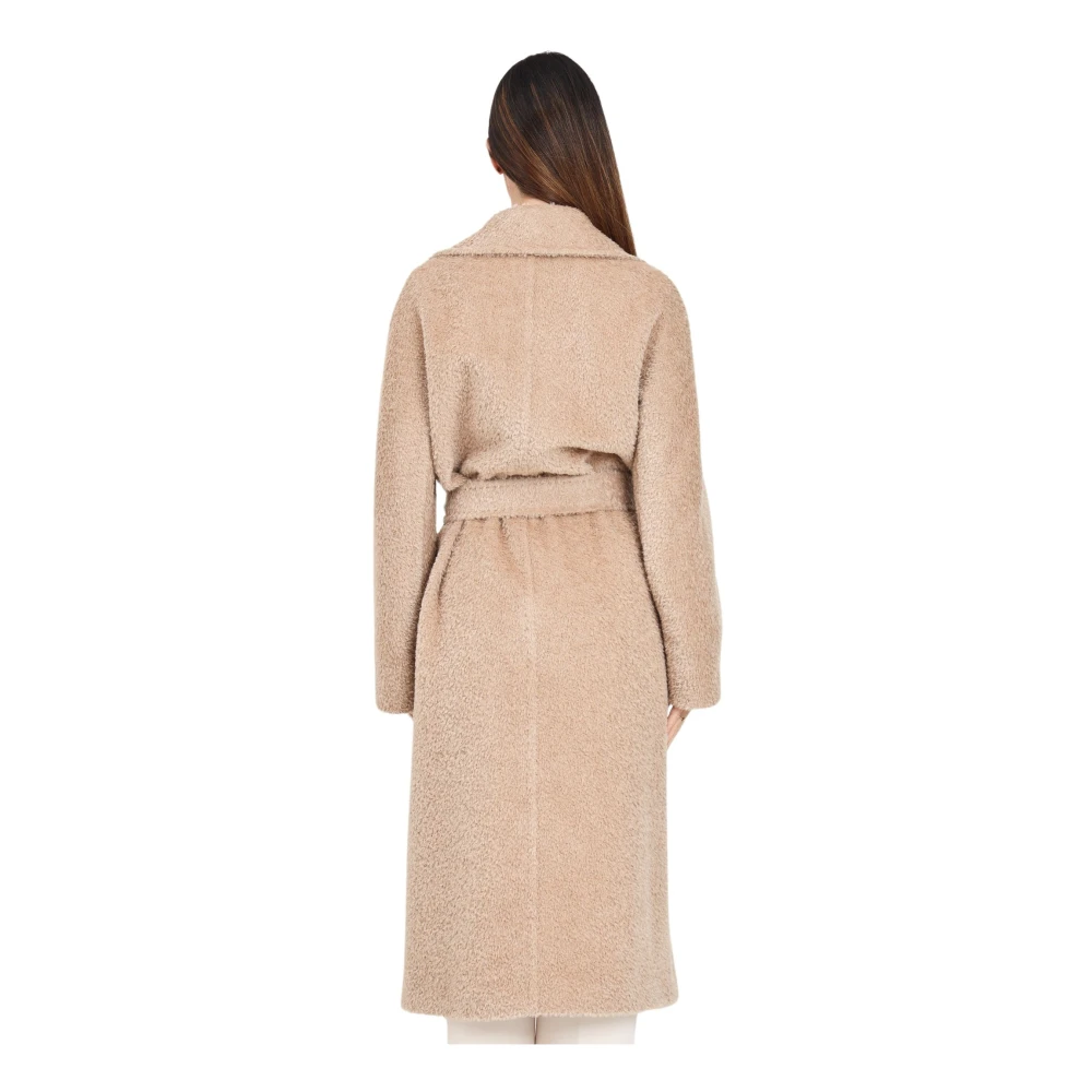 Max Mara Beige Nilo Jas voor vrouwen Beige Dames