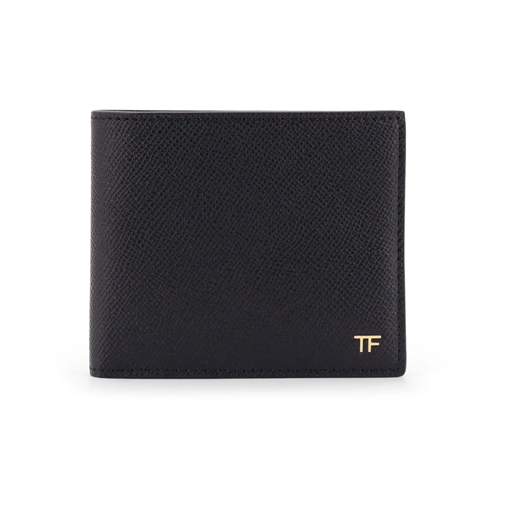 Tom Ford Men's Black Wallets & Cardholders, One Size, Classic Leather Bifold Wallet