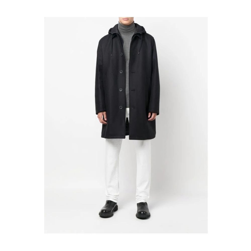 Herno Ecowool Jas Blue Heren