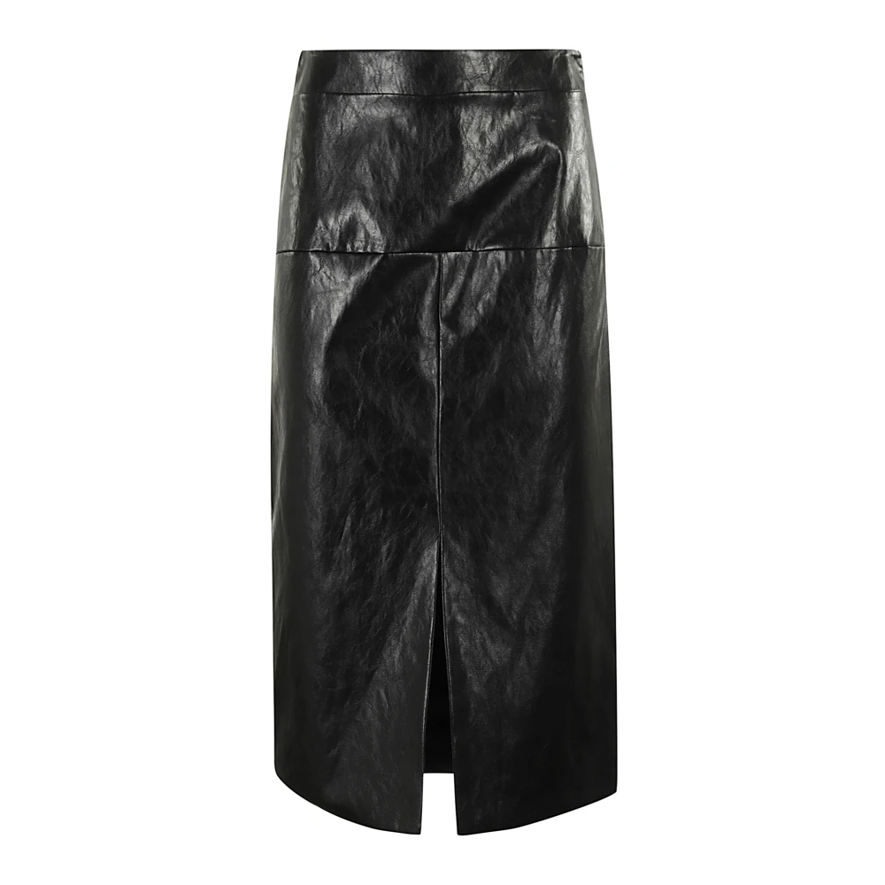 Federica Tosi Elegante Lange Rok Black Dames