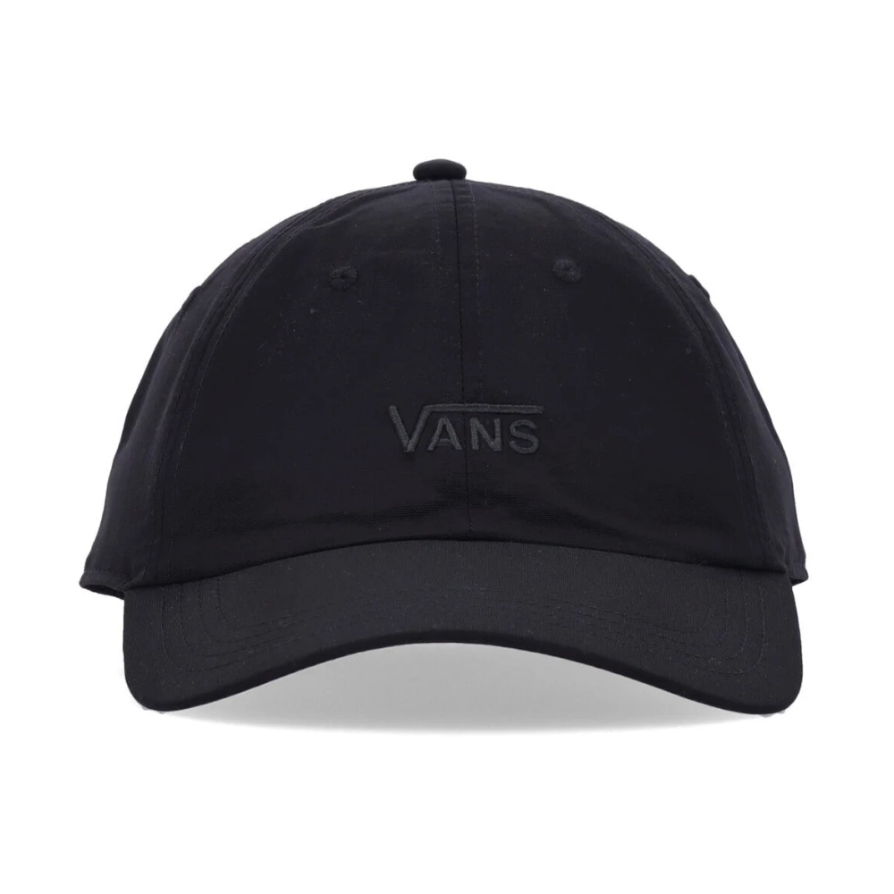 Vans Gebogen Klep Hoge Achterkant Pet Zwart Black Heren