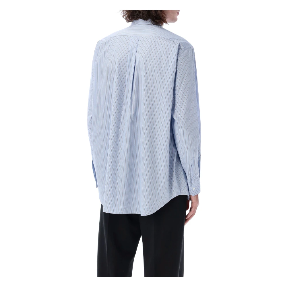 Comme des Garçons Gestreept Shirt Stijlvolle Herenkleding Blue Heren