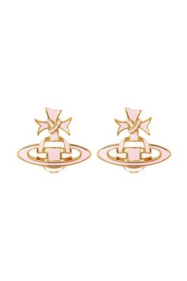 ribbon-bas-relief-earrings-pink-gold