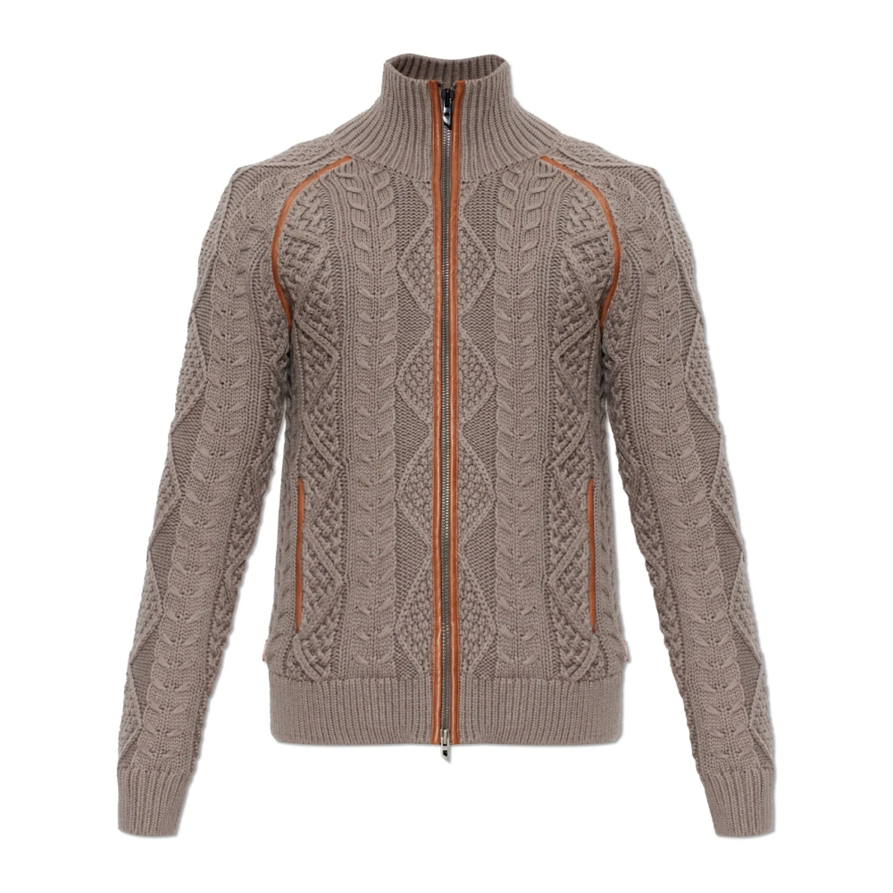 Diesel Mannelijk Beige Truien & Vesten Heren, S, Katoen, K-Inoki Vest