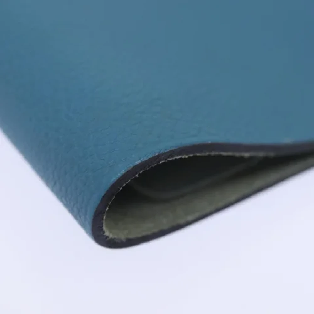 Hermès Vintage Pre-owned Leather home-office Blue Dames