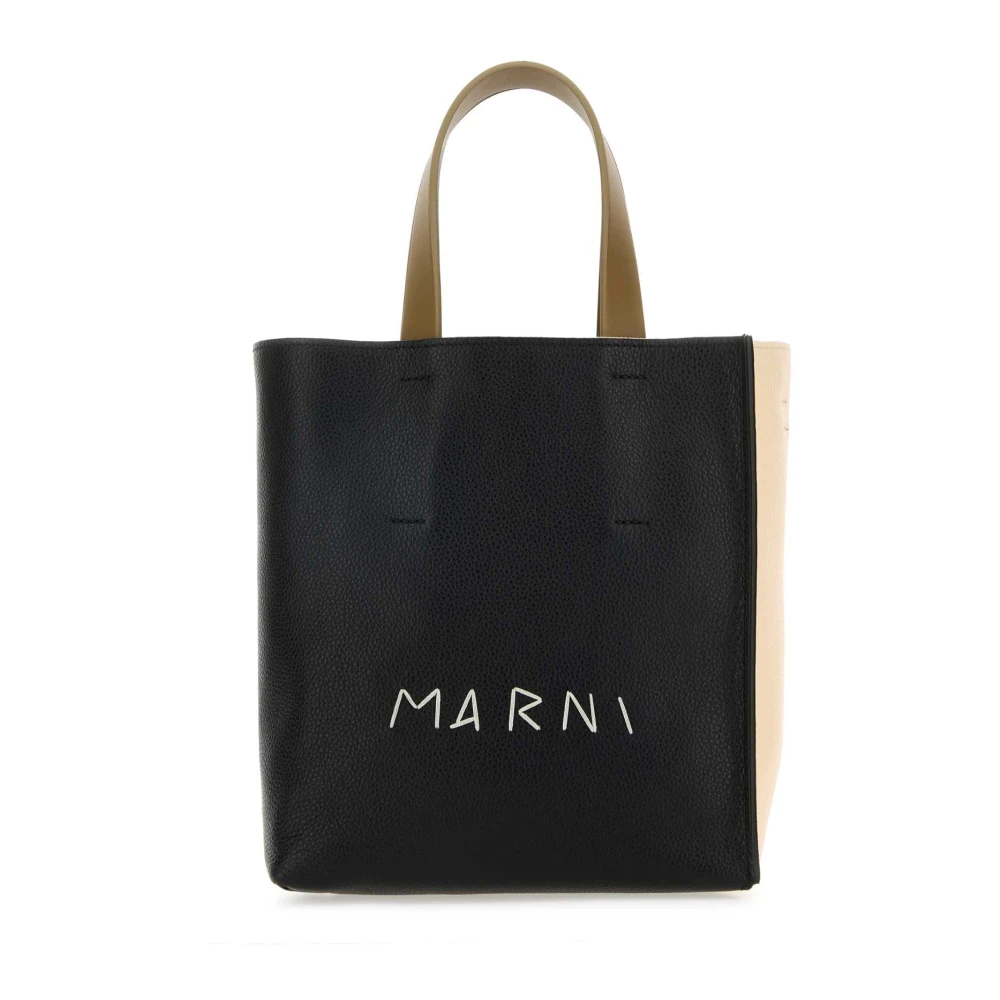 Marni Stijlvolle Mini Museo Handtas Black Dames