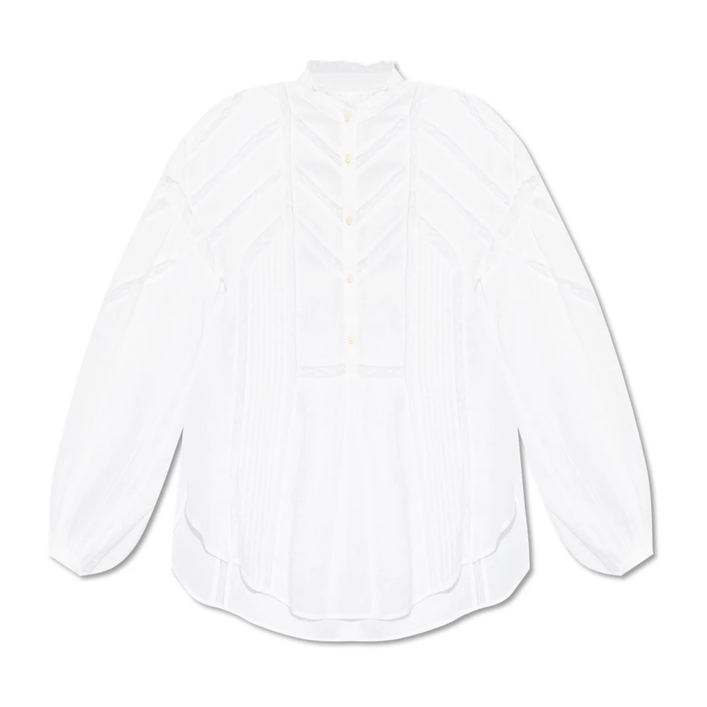 Isabel Marant Étoile Top 'Gelma' White Dames