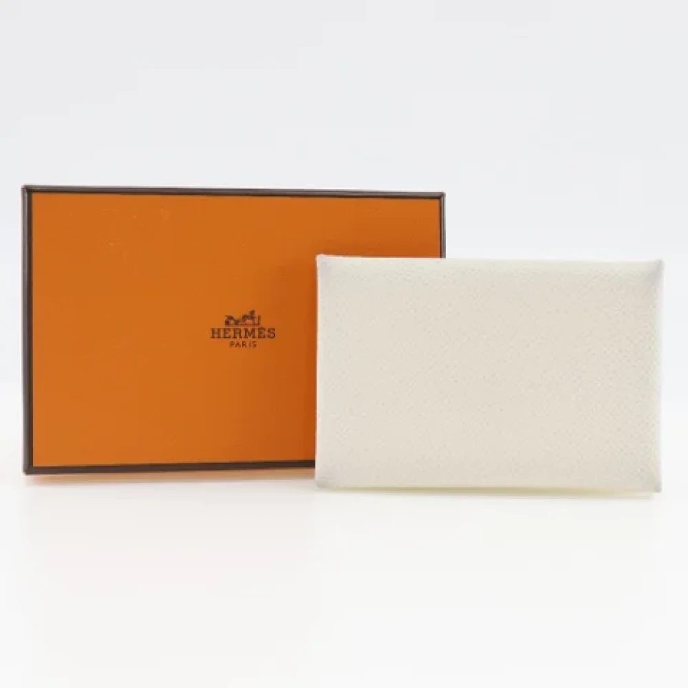 Hermès Vintage Pre-owned Leather home-office White Dames
