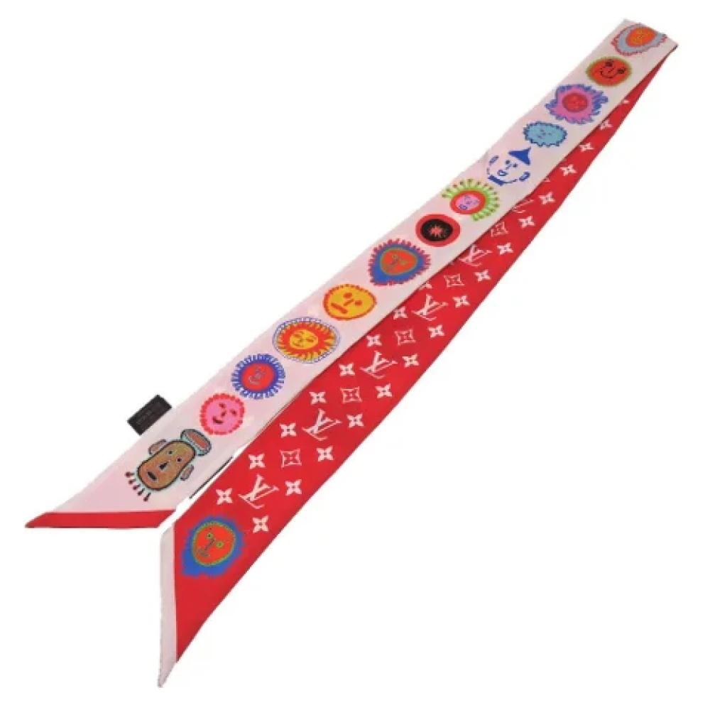 Louis Vuitton Vintage Pre-owned Silk scarves Multicolor Dames