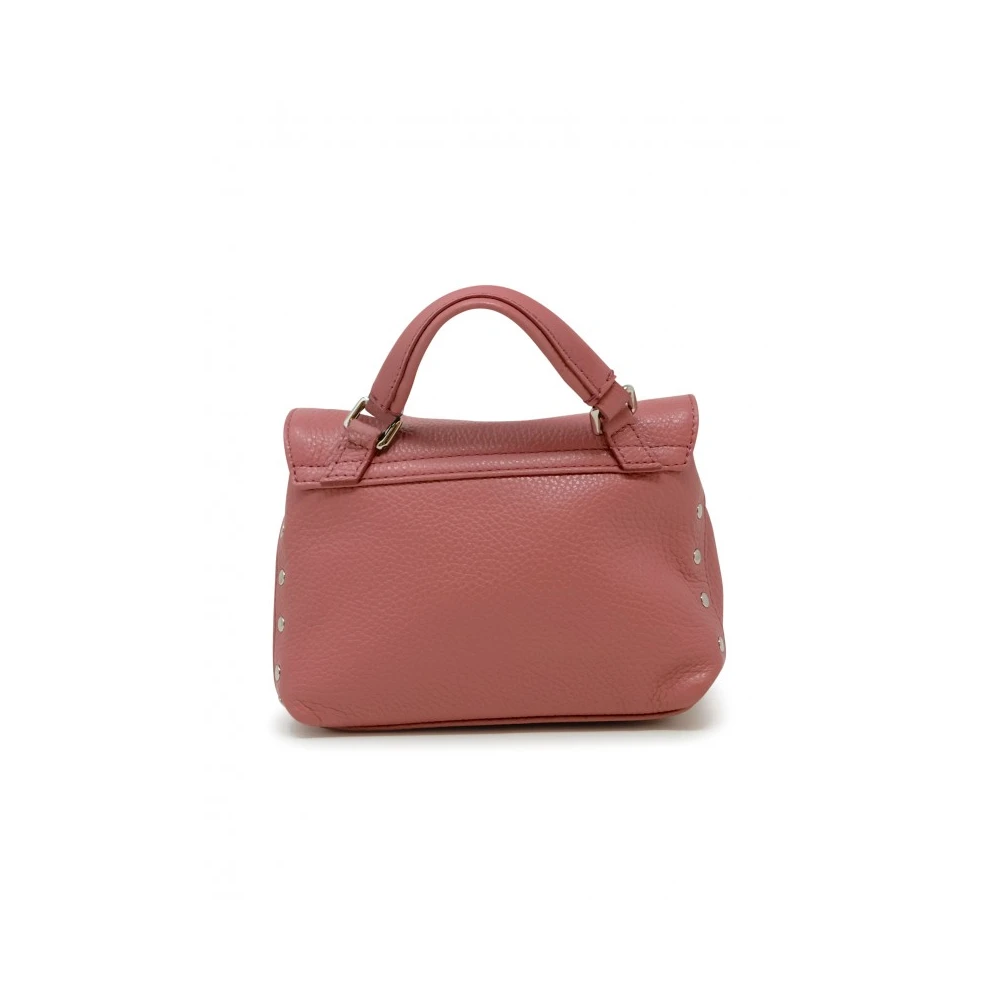 Zanellato Roze Leren Handtas Aw24 Pink Dames