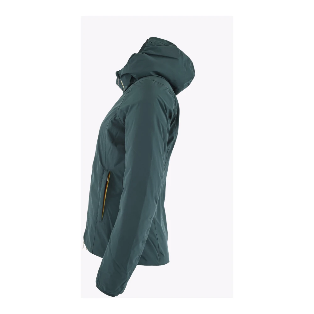 K-way Eco Double Lily Gewatteerde Jas Green Dames