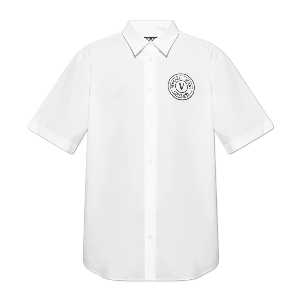 Shirts > Short Sleeve Shirts - - Versace Jeans Couture - Modalova