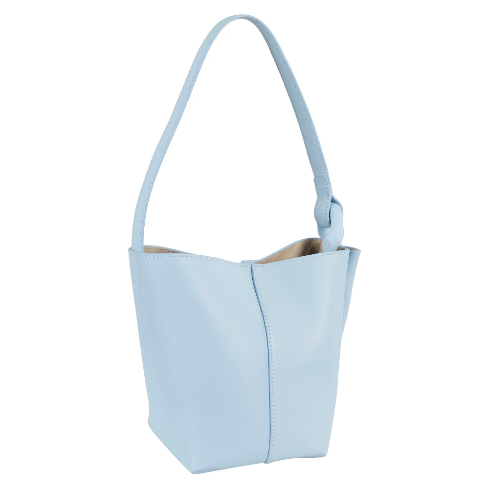 JW Anderson Kleine Bucket Hoektas Blue Dames