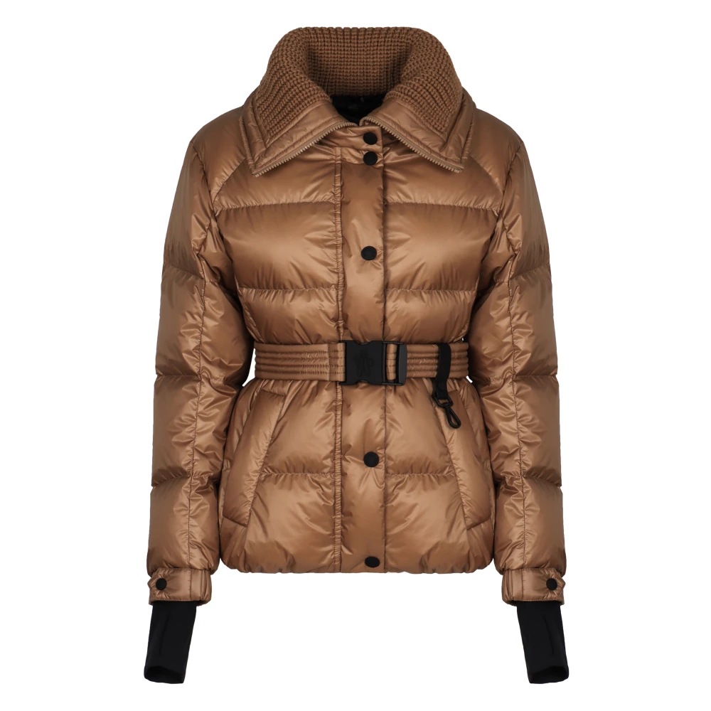 Moncler Brown Winter Jackets, Female, M, Bataillouse Ski Jacket