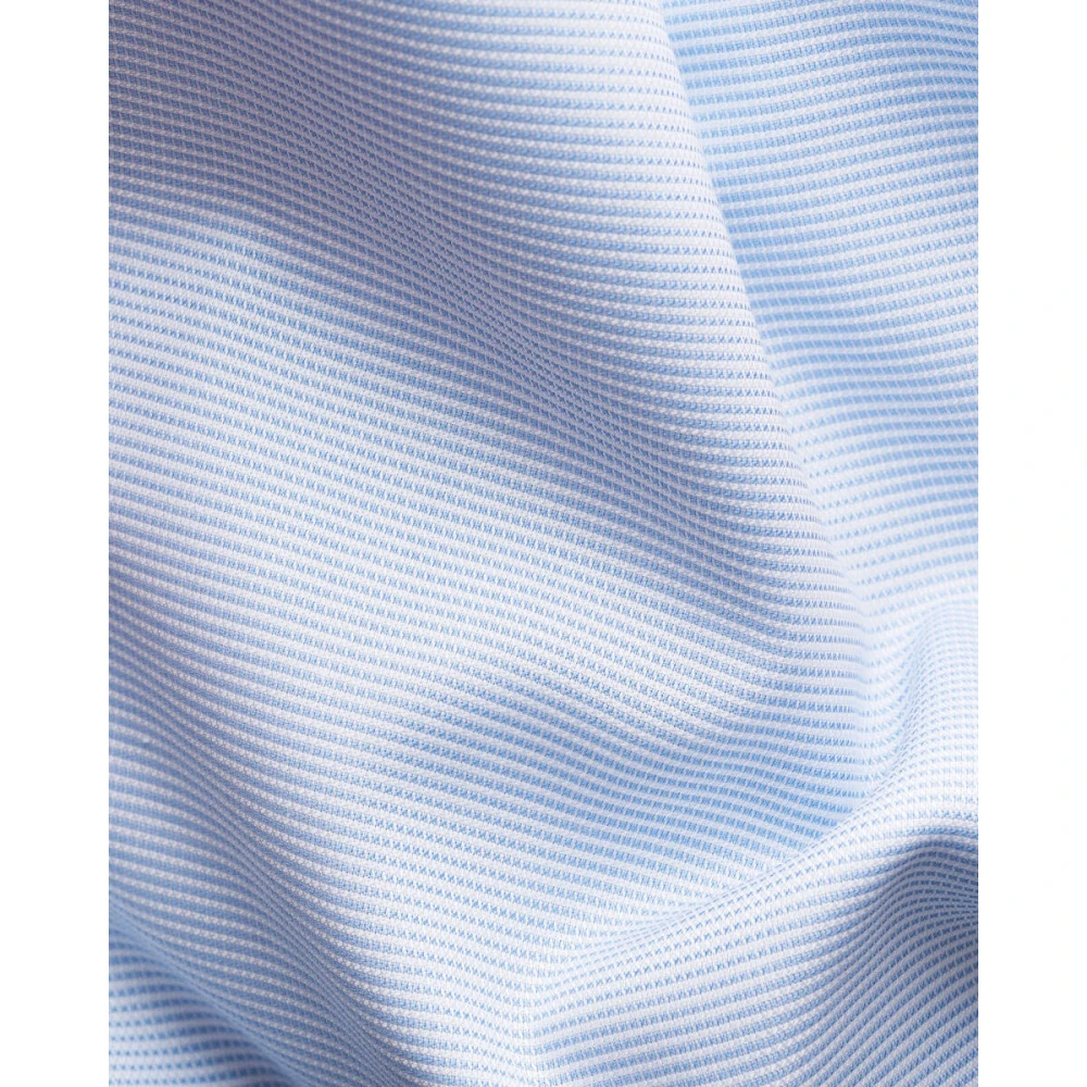 Eton Lange mouw overhemd Blue Heren