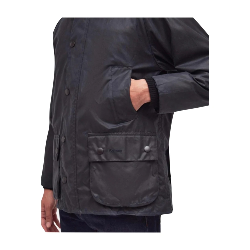 Barbour Klassieke Bedale Gewaxte Jas Mannen Blue Heren