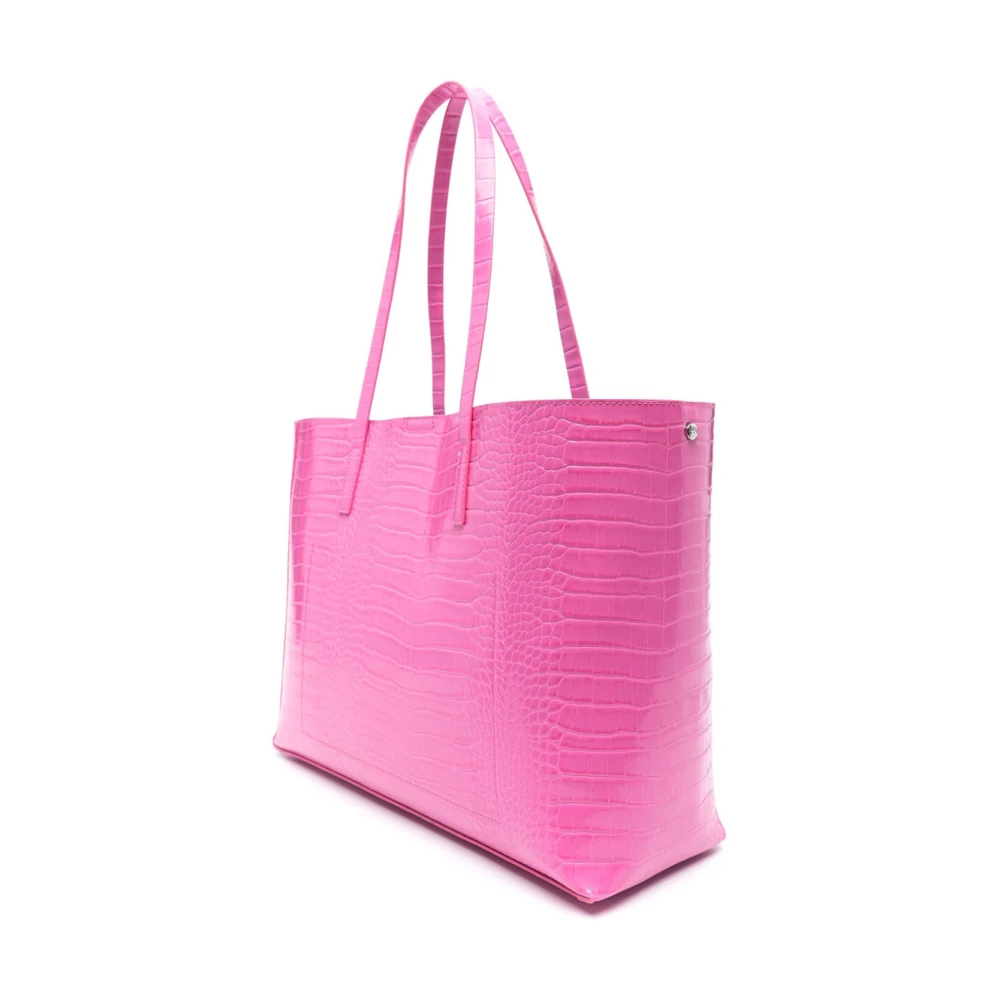 Chiara Ferragni Collection Fuchsia Synthetische Shopper Tas Pink Dames