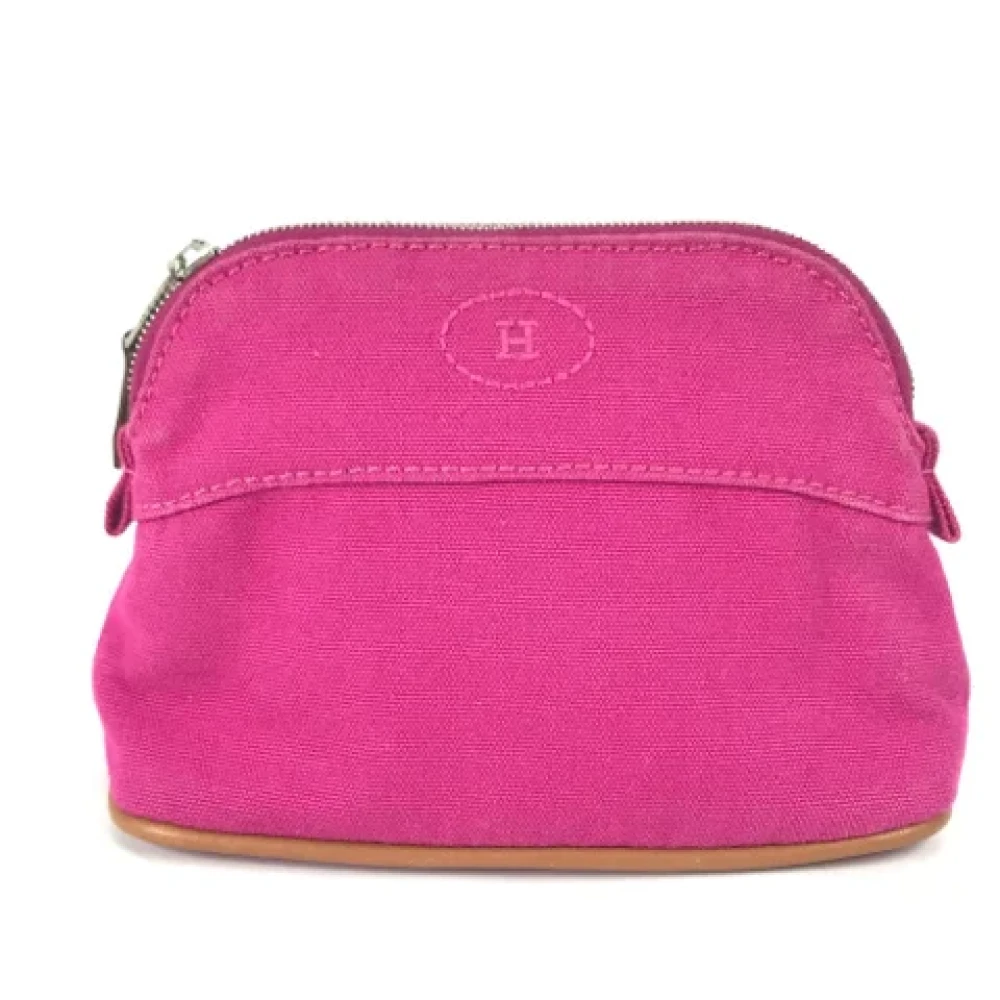 Hermès Vintage Pre-owned Fabric pouches Pink Dames