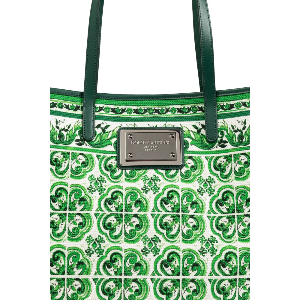 Dolce & Gabbana Tas type shopper Green Heren