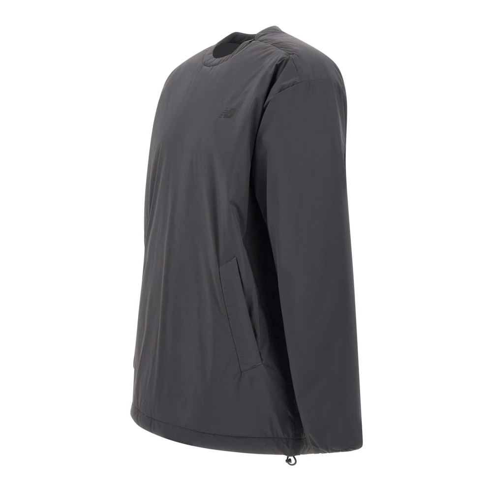 New Balance Ultra-Zachte Technische Nylon Sweatshirt Zwart Black Heren