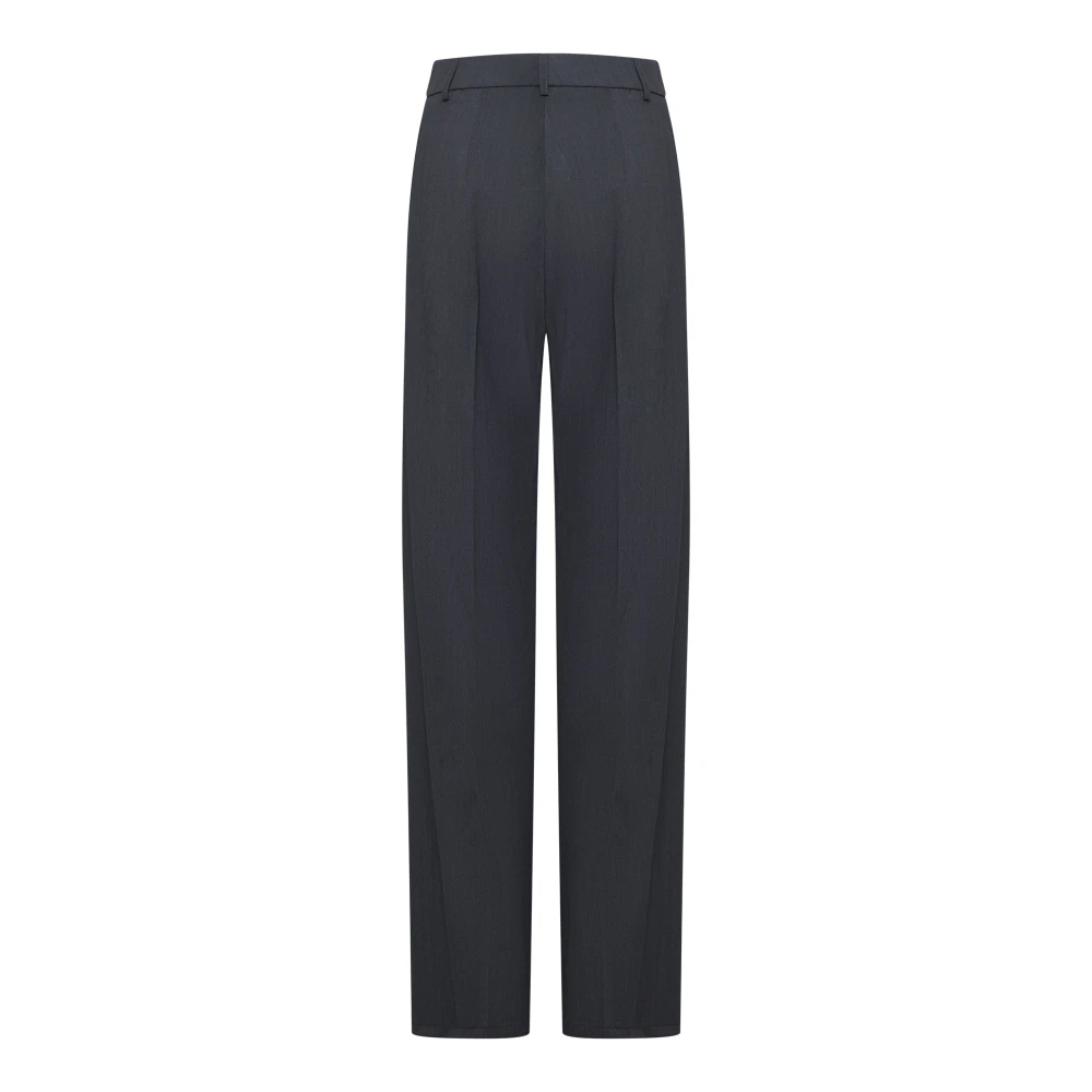 Blanca Vita Palazzo Grijze Broek Gray Dames