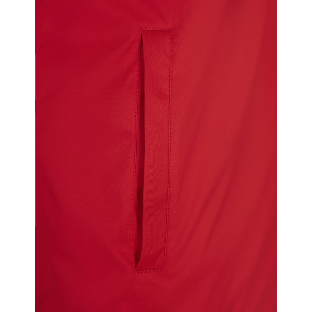 Kiton Rood Polyester Viscose Elastaan Mode Red Heren