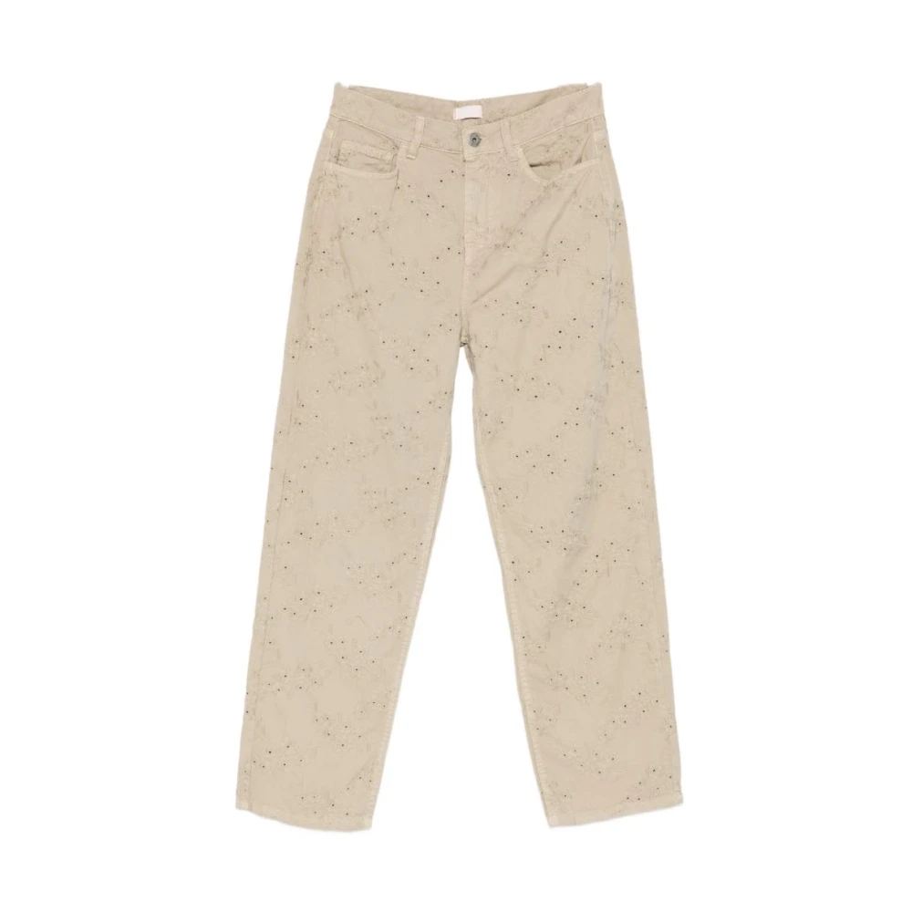 Liu Jo Mujer Beige Vaqueros, Talla: W29