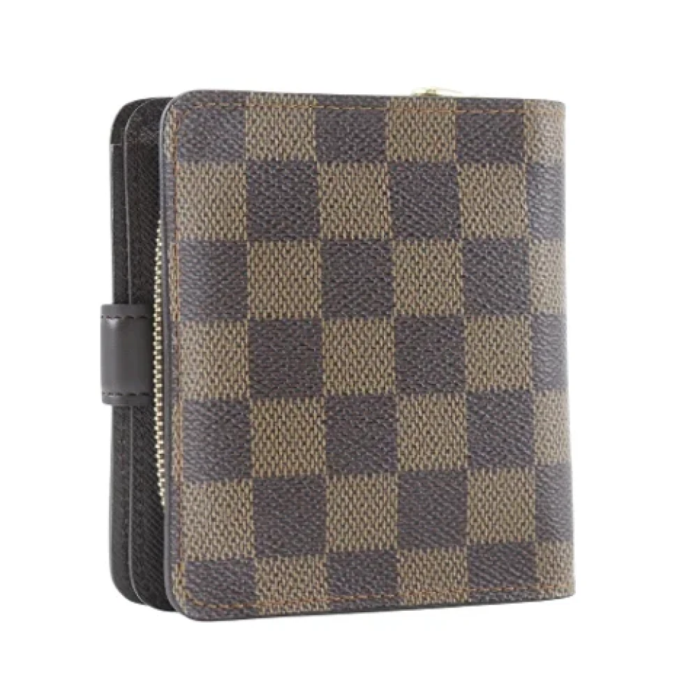 Louis Vuitton Vintage Pre-owned Canvas wallets Brown Dames