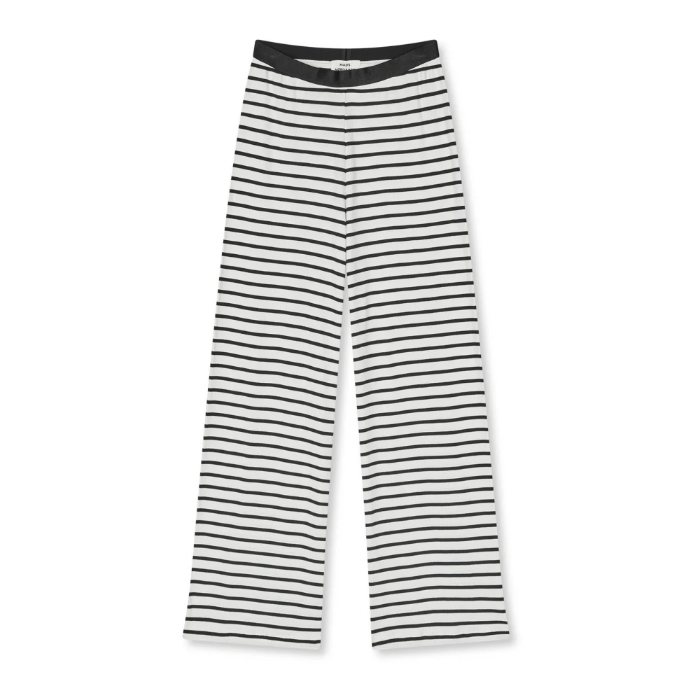 Trousers > Wide Trousers - - Mads Nørgaard - Modalova