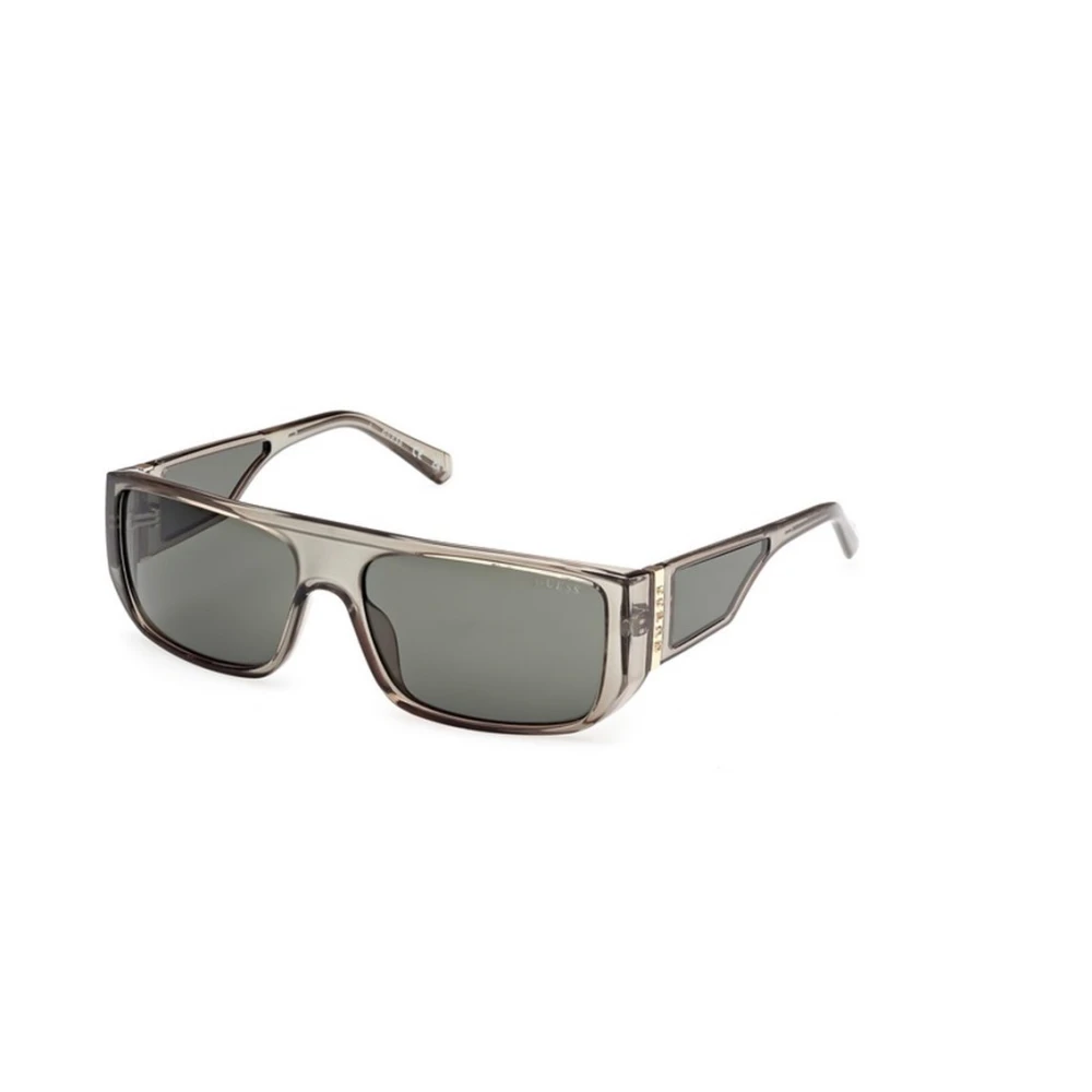 Guess Green Sunglasses, Unisex, 61 Mm, Shiny Light Sunglasses
