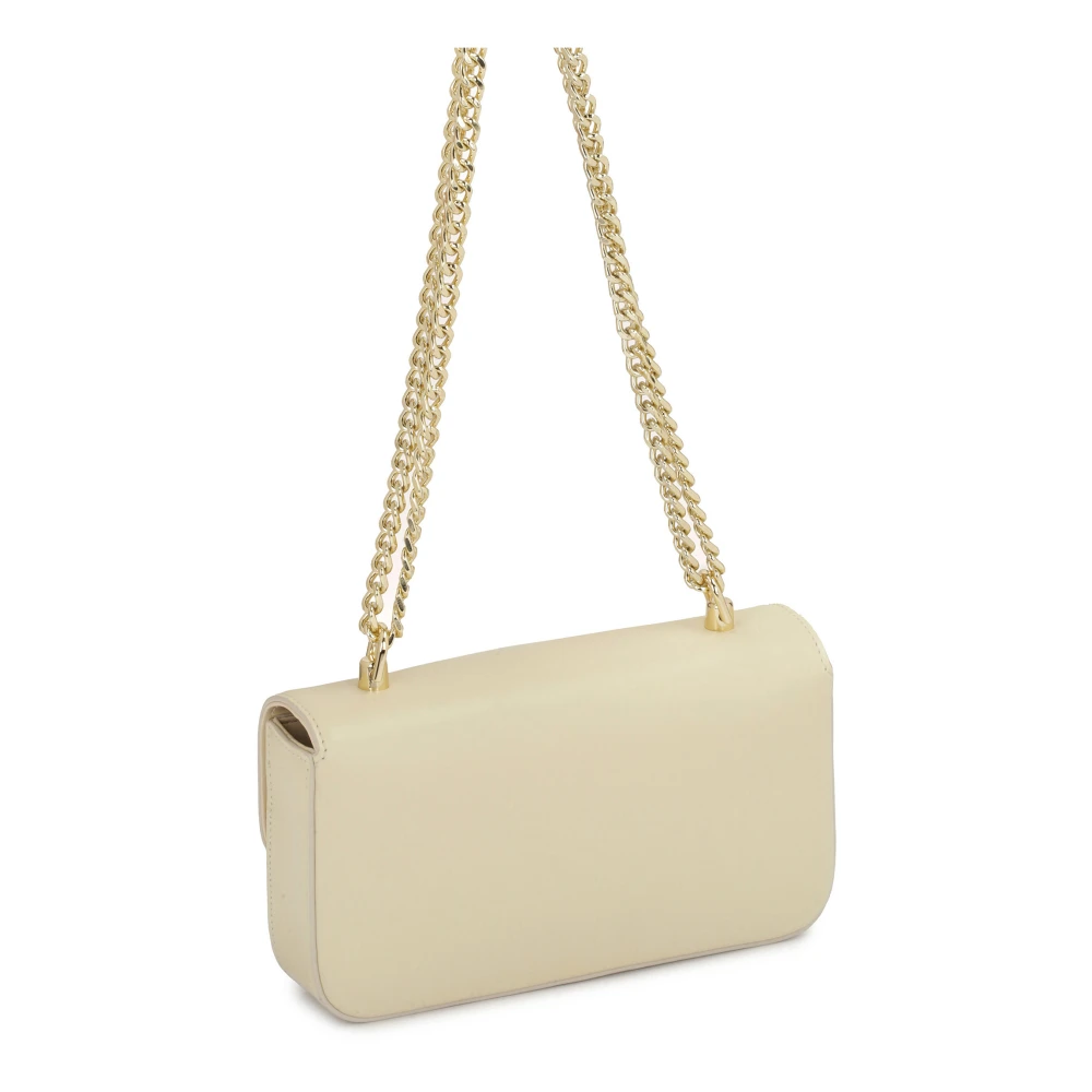 Kazar Roomwit stijve ketting handtas Beige Dames