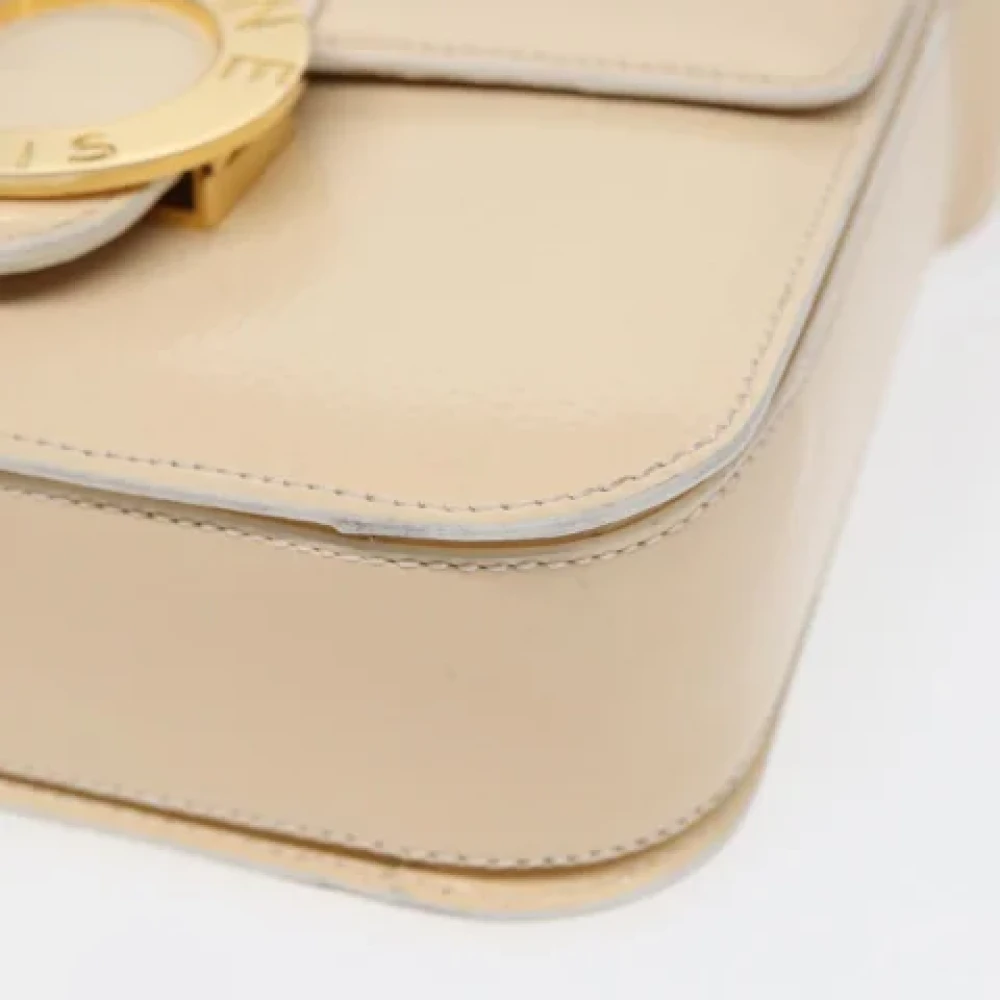 Celine Vintage Pre-owned Fabric celine-bags Beige Dames