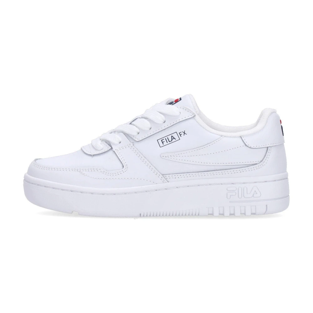 Fila , Sneakers, Female, White, 8 Uk, White Low Eco-Leather Sneaker