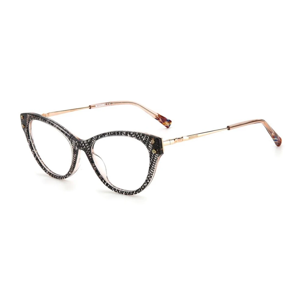 Missoni Women's Black Glasses, One Size, Bicolor Acetate Frames