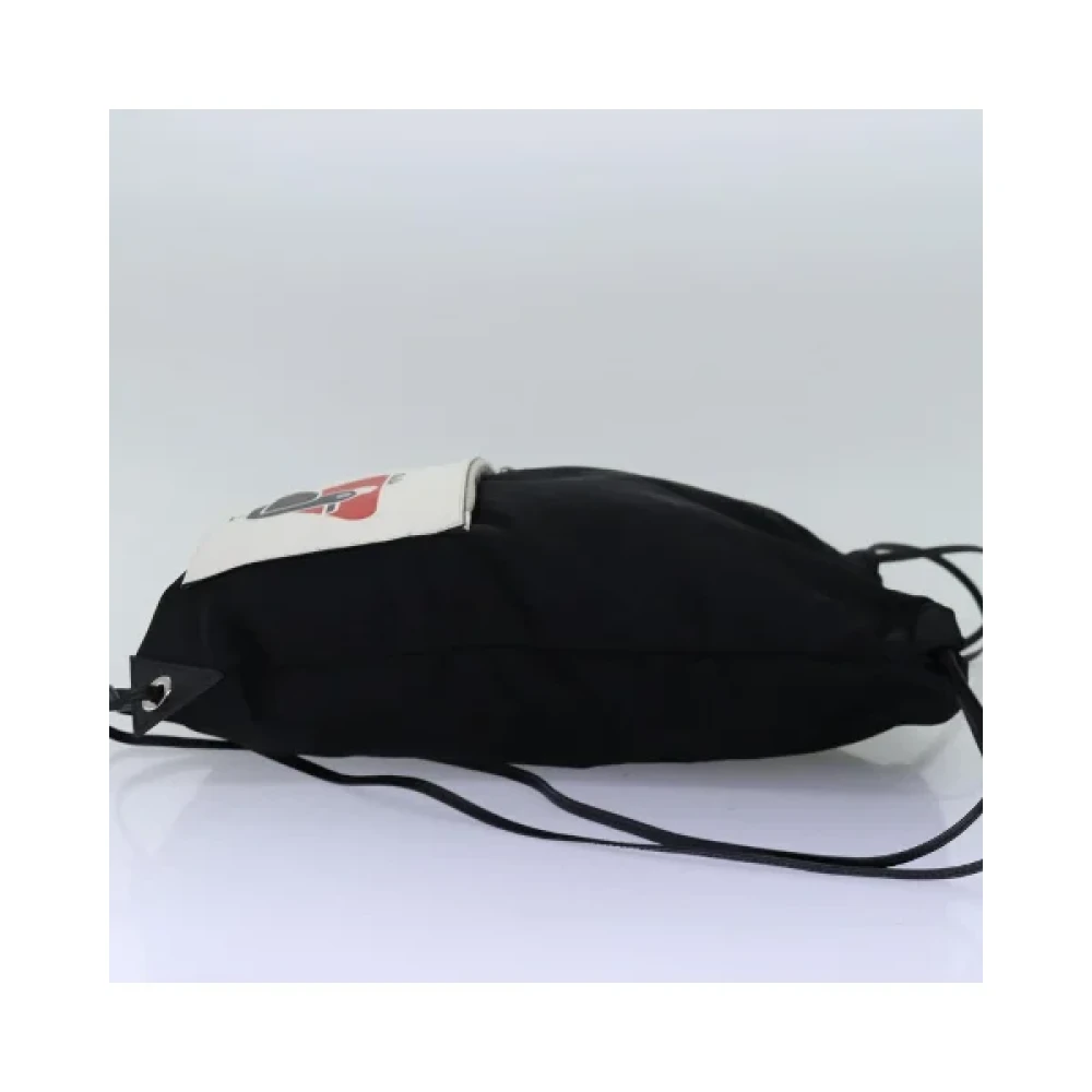 Prada Vintage Pre-owned Nylon prada-bags Black Dames