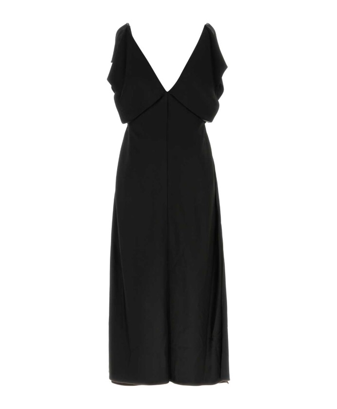 robe-noire-en-satin