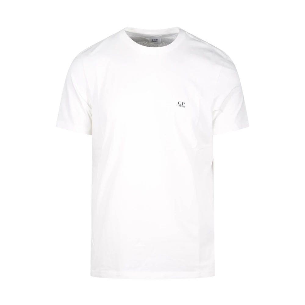 C.P. Company Witte Goggle T-Shirt White Heren