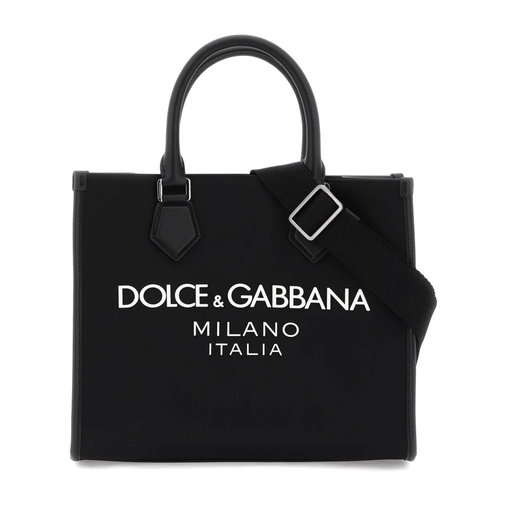 Dolce & Gabbana Tote Bags Black Heren