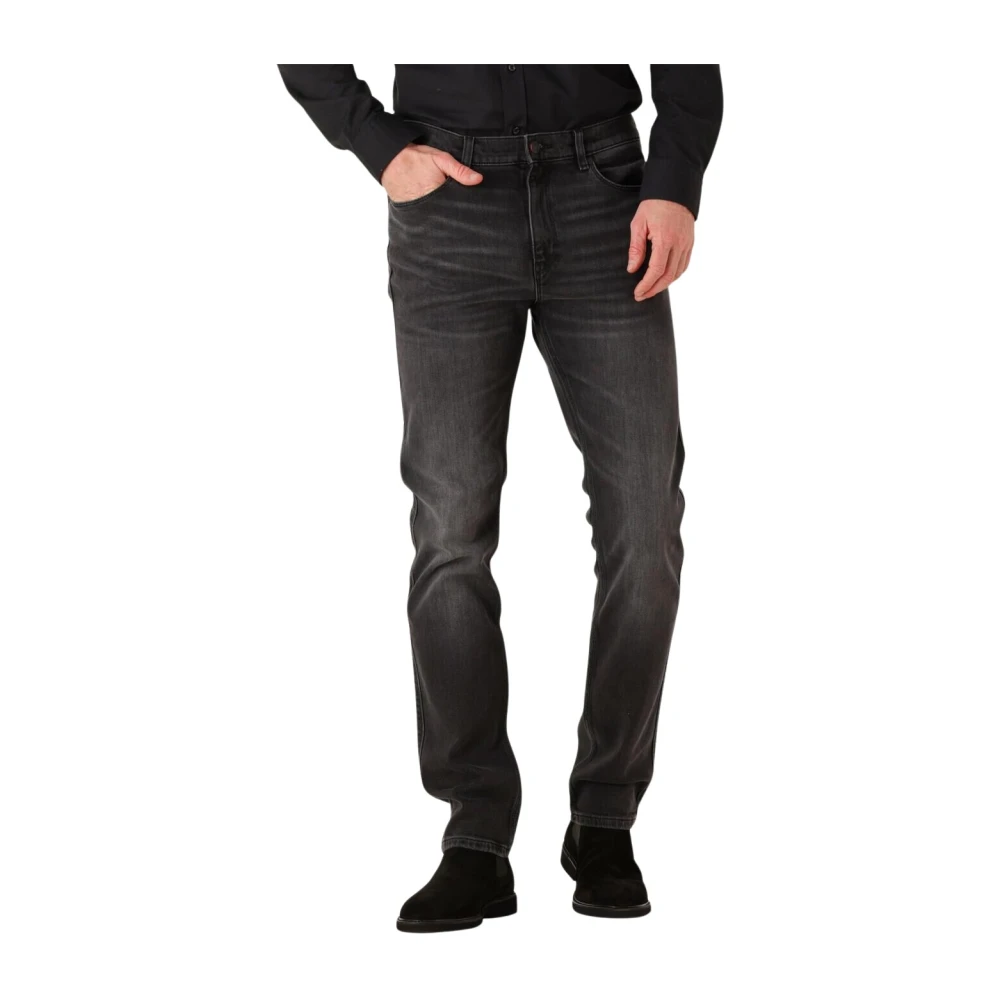 Hugo Men's Black Slim Fit Jeans, W30 L32, Slim Fit Jeans