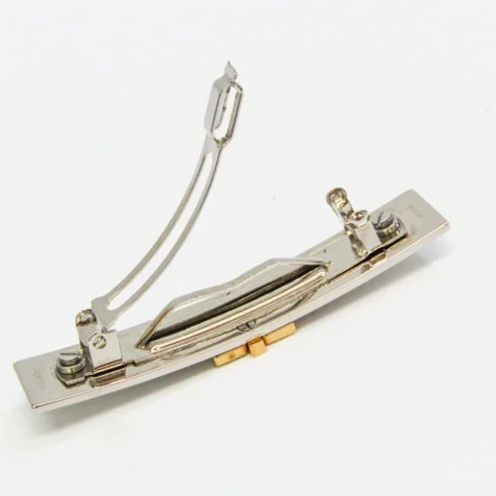 Hermès Vintage Pre-owned Plastic hair-accessories Beige Dames