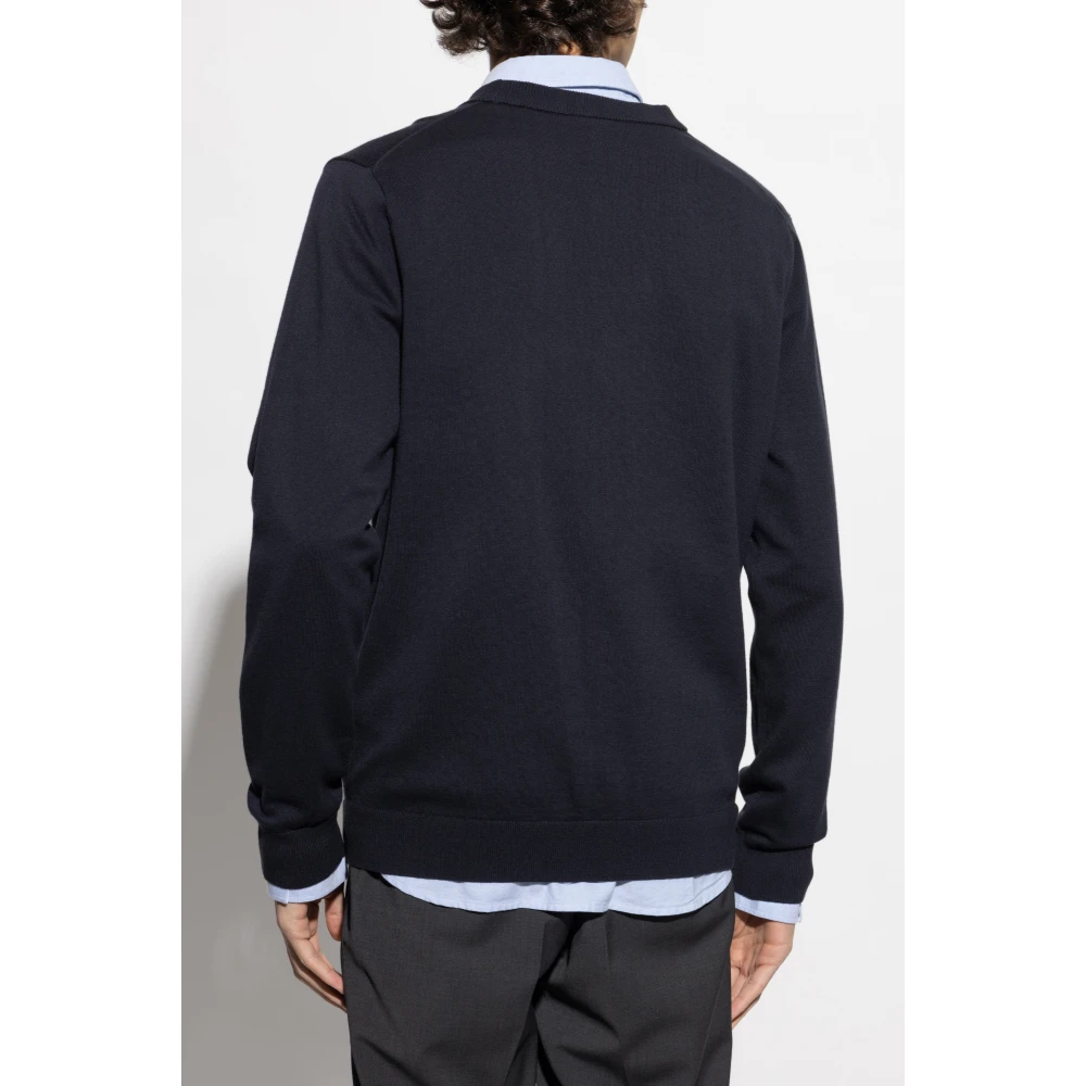 PS By Paul Smith Katoenen vest Blue Heren