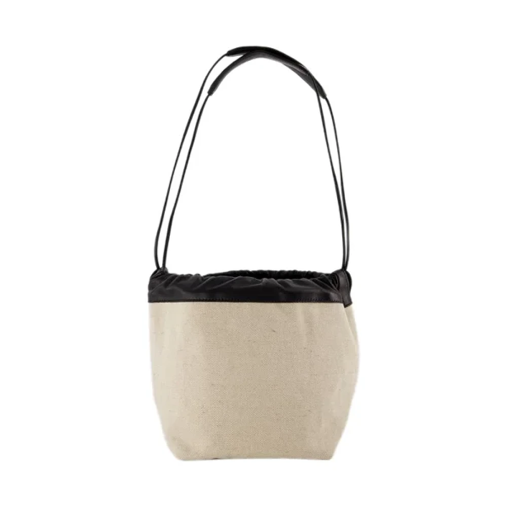 Jil Sander Leather shoulder-bags Beige Dames