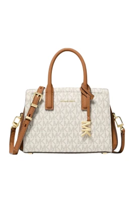 Laila Small Signature Logo Satchel