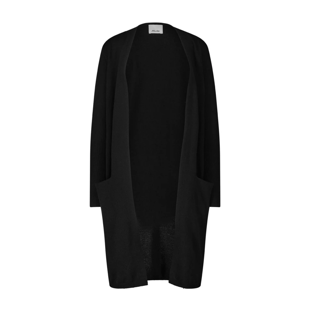 Allude Kasjmier Vest Zacht en Stijlvol Black Dames