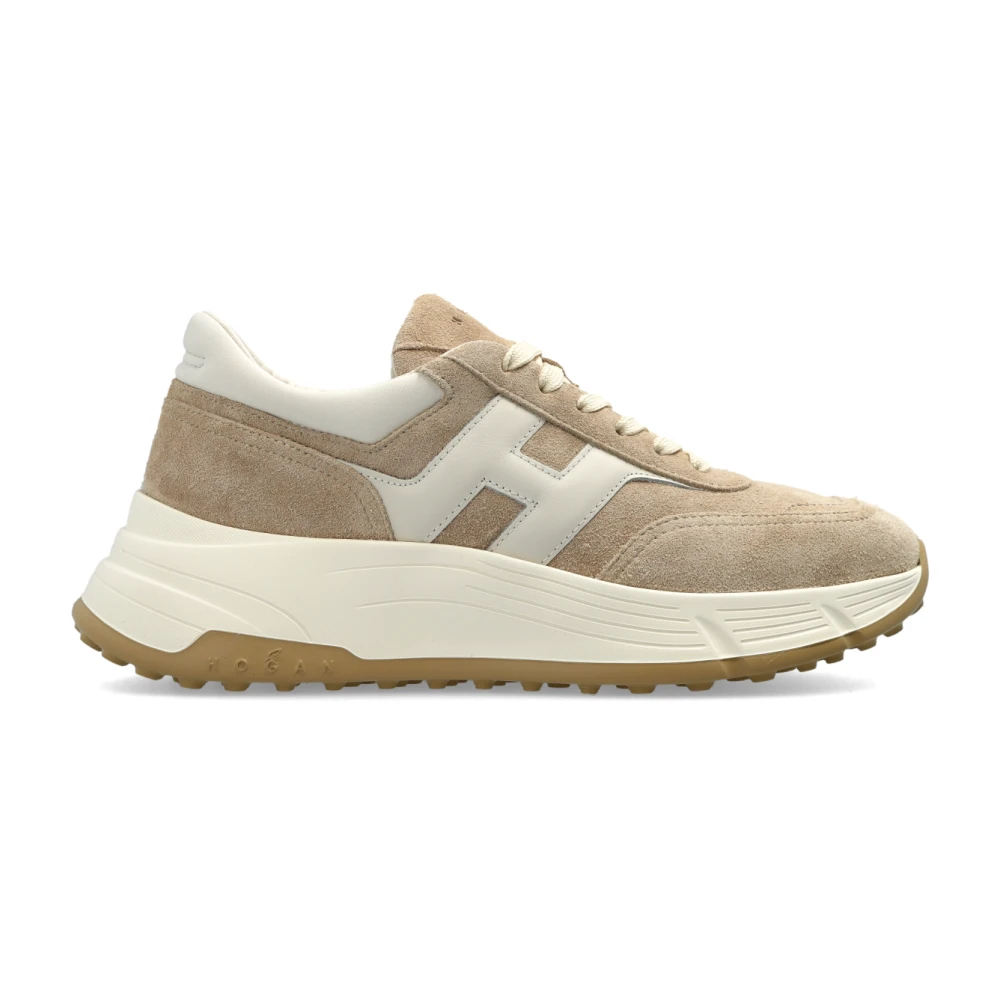 Hogan Women's Beige Sneakers, 7 Uk, Hi-Fi Sport Shoes