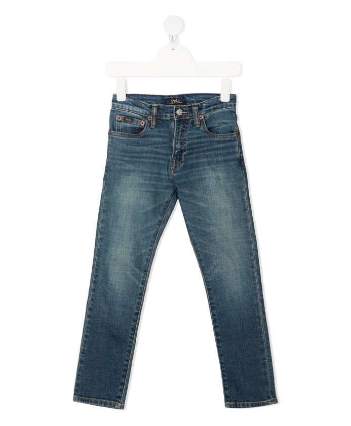 jeans-classiques-bleus-en-coton-jambe-droite