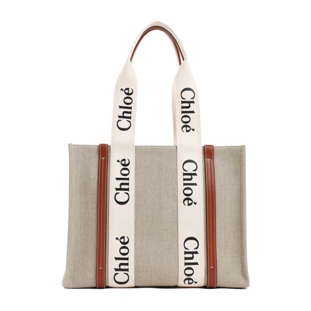 Chloé Neutrale Schoudertas Damesmode Beige Dames